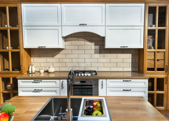 Modern kitchen interior