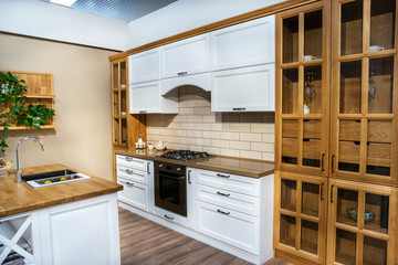Modern kitchen interior