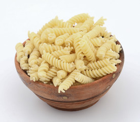 Fresh and healthy raw pasta