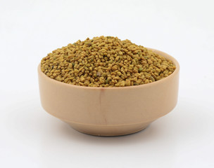 Fresh and healthy fenugreek seed