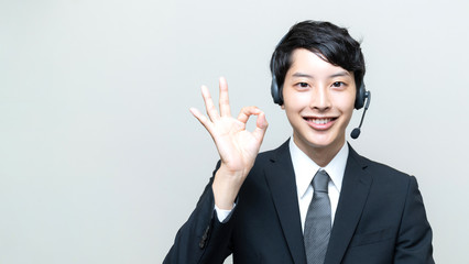 男性オペレーター