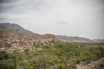 The village of Abyaneh in Iran