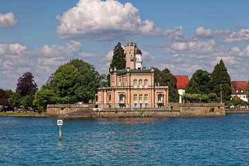 Fototapeta premium Lake Constance sunny boat trip
