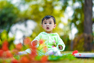 Indian cute baby boy