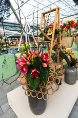 Flowers in hotchpotch