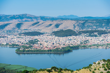 Landscape in Ioannina, Greece