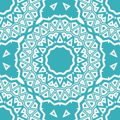 Unique, abstract floral color pattern. Seamless vector illustration. For design, wallpaper, background, fantastic print.