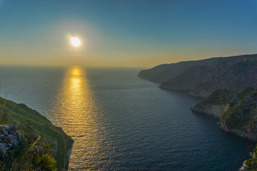 Sea landscape in Zakynthos island, Greece