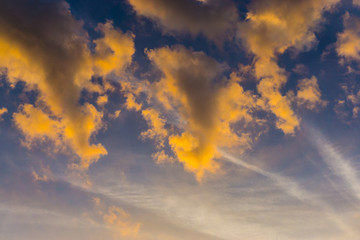 sun and clouds