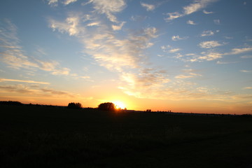 Beautiful Sunset, Pylypow Wetlands, Edmonton, Alberta