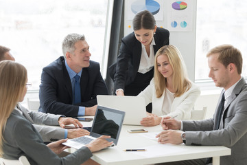 Business team at meeting