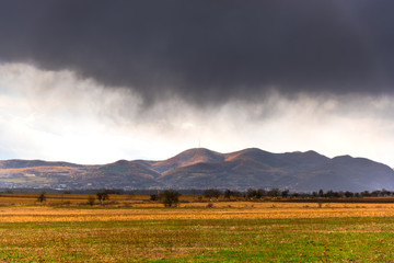 Storm clouds