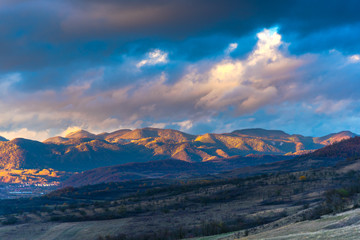 Clouds after storm