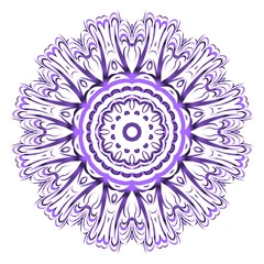 Vector mandala, Floral mandala. Oriental mandala. Vintage decorative elements. Vector illustration. It is super brilliant vector illustration