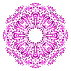 Art deco pattern of floral elements. seamless pattern. Vector illustration. design for printing, presentation, textile industry