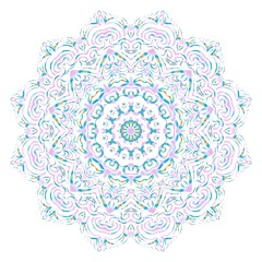 Art deco pattern of floral elements. seamless pattern. Vector illustration. design for printing, presentation, textile industry