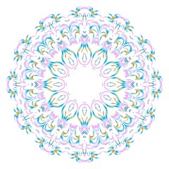 Beautiful Mandala. Vintage decorative elements. Hand drawn background. vector illustration.