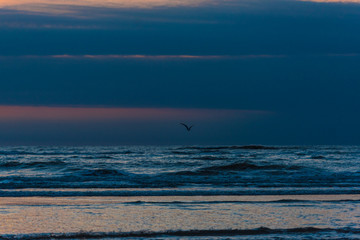 Sunset at the North Sea