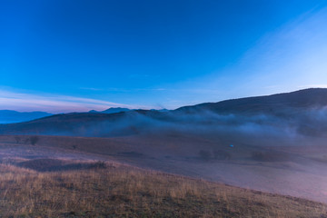 Fog on the morning