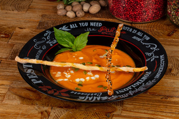 Delicios pumpkin soup