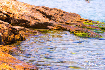 Obraz premium Coastline in greece