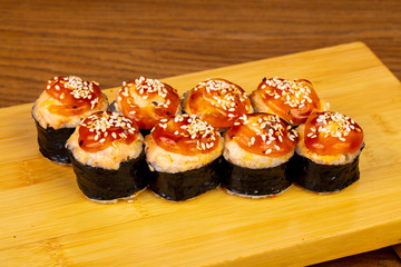 Delicious fried rolls