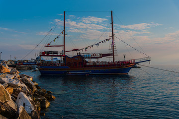 Landscape at the sea