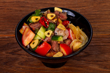 Japanese roastbeef salad