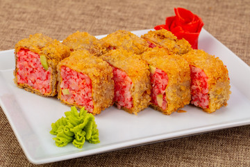 Japanese tempura roll