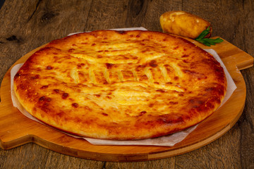 Homemade Ossetian pie
