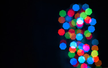 colorful abstract bokeh background