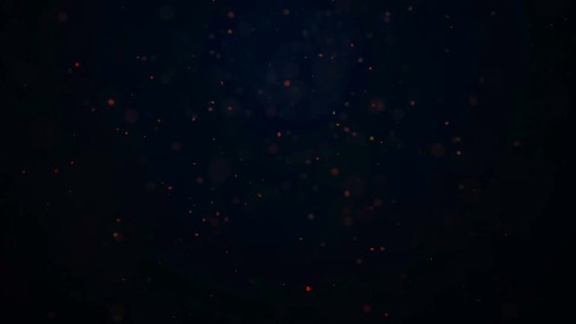 Sparks with trapcode particular, abstract background