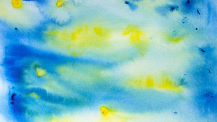 sfondo blu colorato astratto acquerello