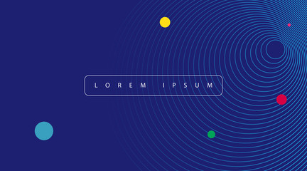 Vector geometric background. Web banner, flyer design