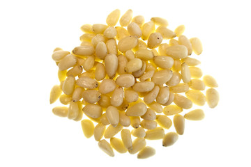 bright colorful dried fruits on a white background