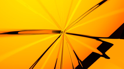 Abstract yellow background 3d rendering