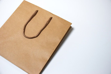 A paper bag for shopping
