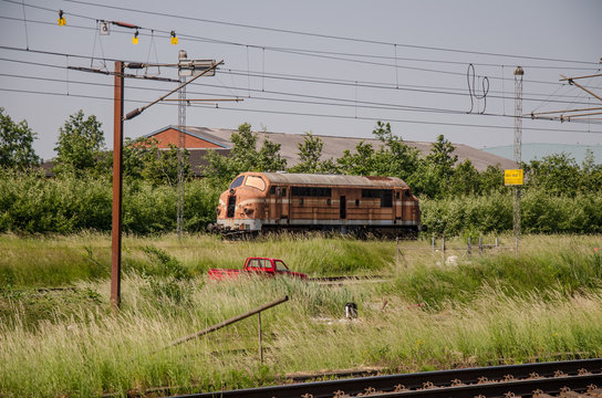 Bahnhof Padborg in D&auml;nemark