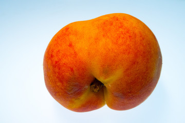 bright colorful fruits on a white background