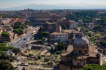 Cityscape of Rome