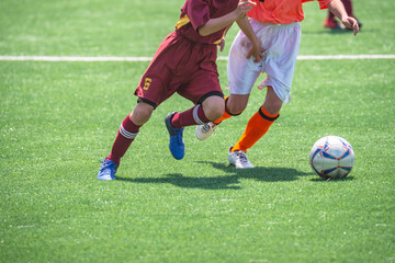 少年サッカー試合風景 © mtaira