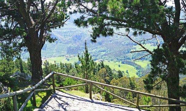 Mirador de El Fito, Sierra del Sueve, Arriondas, Principado de Asturias, Asturias, Espa&ntilde;a