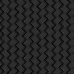 Dark abstract background wicker texture seamless pattern