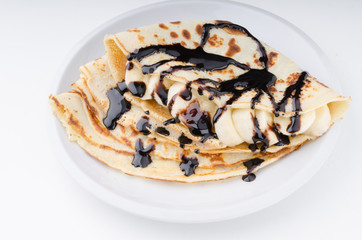 Crepes bio homemade, food photography, delish dessert