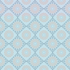 Ethnic vintage abstract seamless geometric pattern