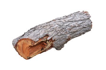timber isolated on the white