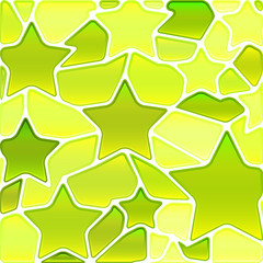 abstract vector stained-glass mosaic background