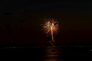 4th of July Fireworks Ohio Indian Lake