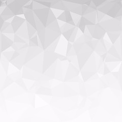 Gray White Polygonal Background, Creative Design Templates