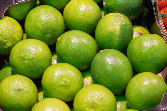 juicy fresh limes.